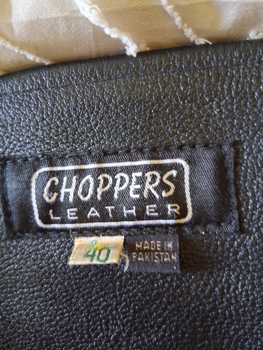Choppers Leather Men's Black Leather Jacket